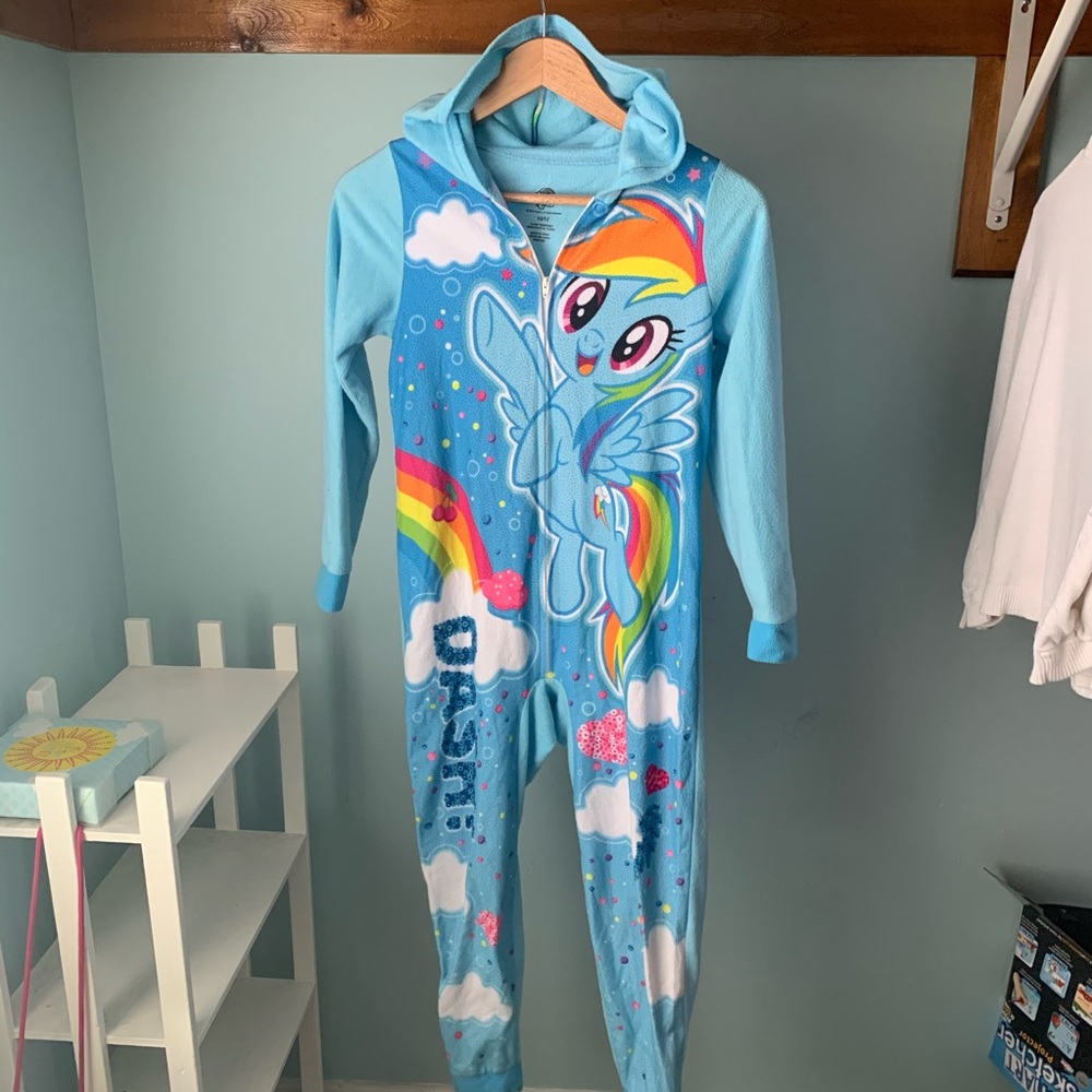 Rainbow Dash pjs and shirt